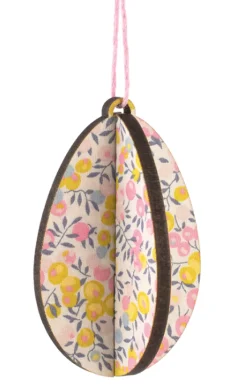 Artcuts Small 3D Wooden Egg Decoration