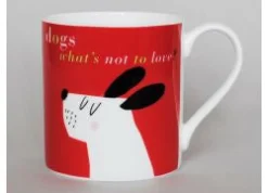 Repeat Repeat Smile Pooch Red Mug