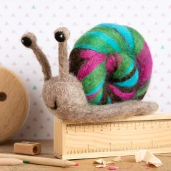 Hawthorn Handmade Snail Needle Felting Kit
