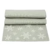 Ulster Weavers Snowflake Linen 85in Table Runner