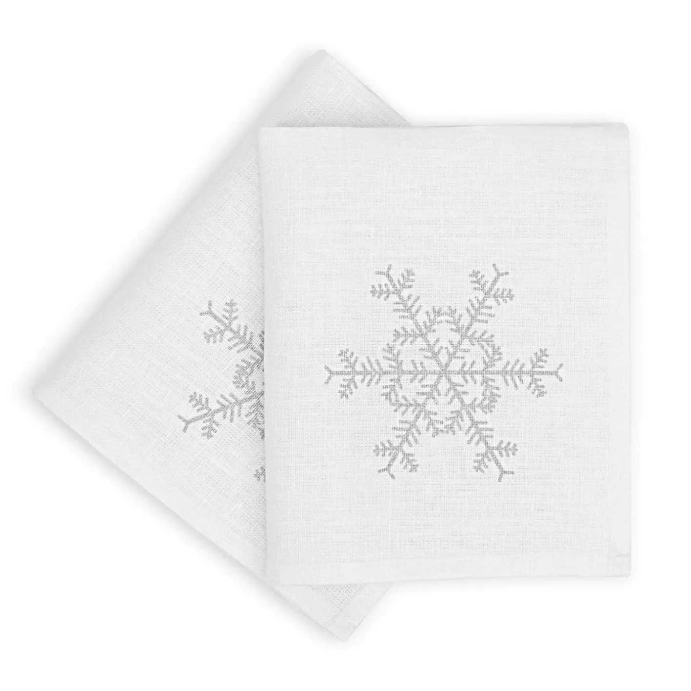 Ulster Weavers Snowflake Linen Napkin 2 pack