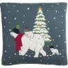 Sophie Allport Snow Season Knitted Statement Pillow
