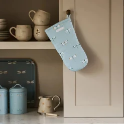 Sophie Allport Watercolour Dragonfly Oven Mitt