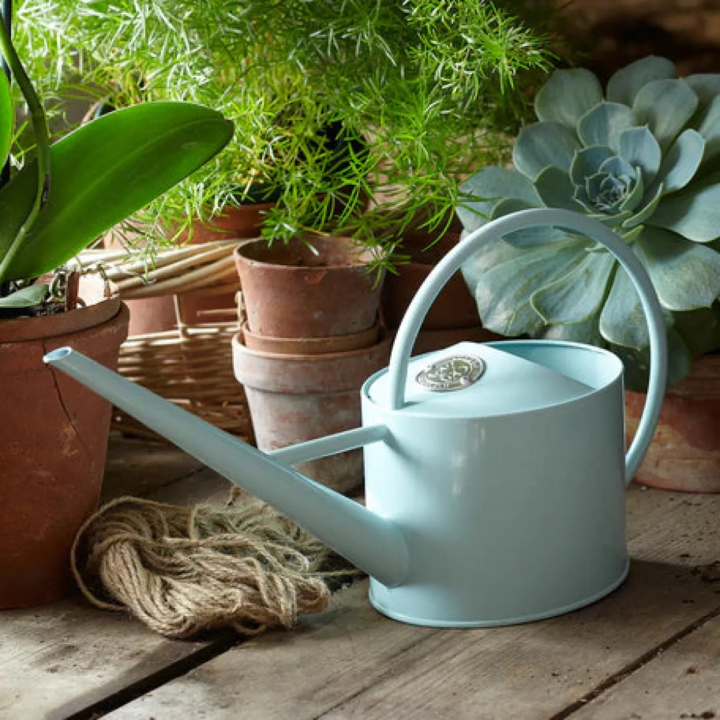 Burgon & Ball Sophie Conran Indoor Watering Can - Blue
