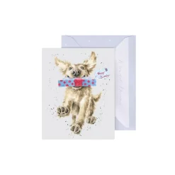 Wrendale Designs 'Special Delivery' Golden Retriever Gift Enclosure Card