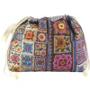 Emma Ball Spirit of Flora Drawstring Cotton Bag