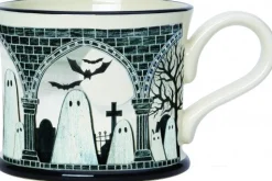 Moorland Pottery Spooky Ghosts Mug by