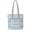 Earth Squared Bags Spring Bloom Oil Cloth  Backpack Tote Bag