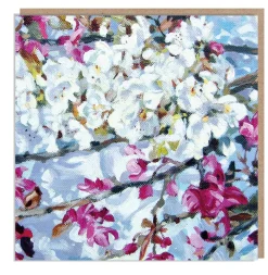 Paper Shed Design Spring Blossoms by Dan O'Brien Greetings Card