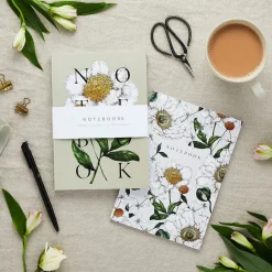 Catherine Lewis Spring Blossom - Set of 2 A5 Notebooks