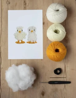Toft Crafts Spring Chicks Crochet Kit