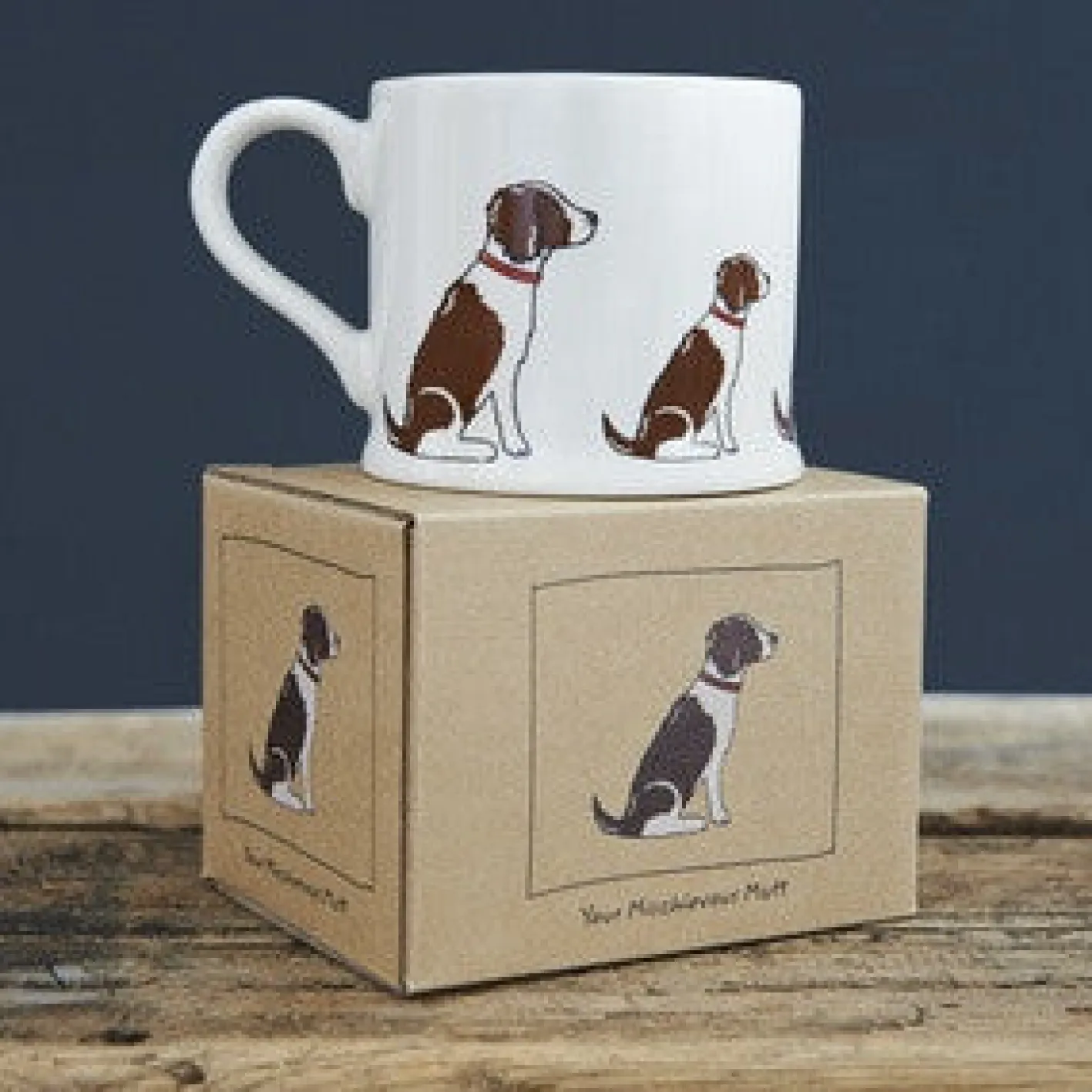 Sweet William Springer Spaniel (Liver & White) Mug Boxed