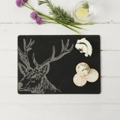 Selbrae Stag Slate Cheese Board