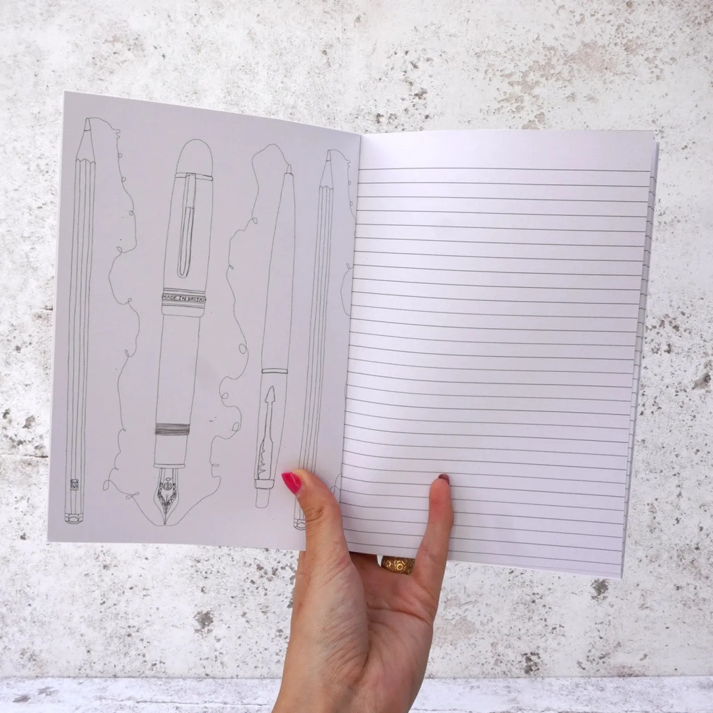 Corinne Alexander Stationery Notebook by
