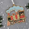 Nancy & Betty Steam Train Tree Decoration