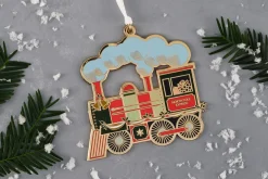 Nancy & Betty Steam Train Tree Decoration