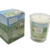 Heaven Scent Stone Cottage- Limeleaf & Ginger Glass Candle
