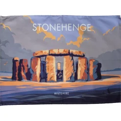 Town Towels Stonehenge Tea Towel