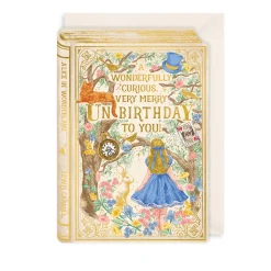 The Art File Storybook Alice in Wonderland Greeting Card