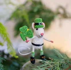 Sew Heart Felt St. Patrick's Day Felt Mouse