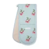Sophie Allport Strawberries Blue Double Oven Glove