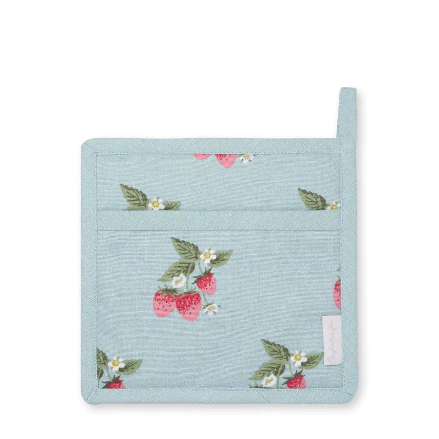 Sophie Allport Strawberries Blue Pot Grab
