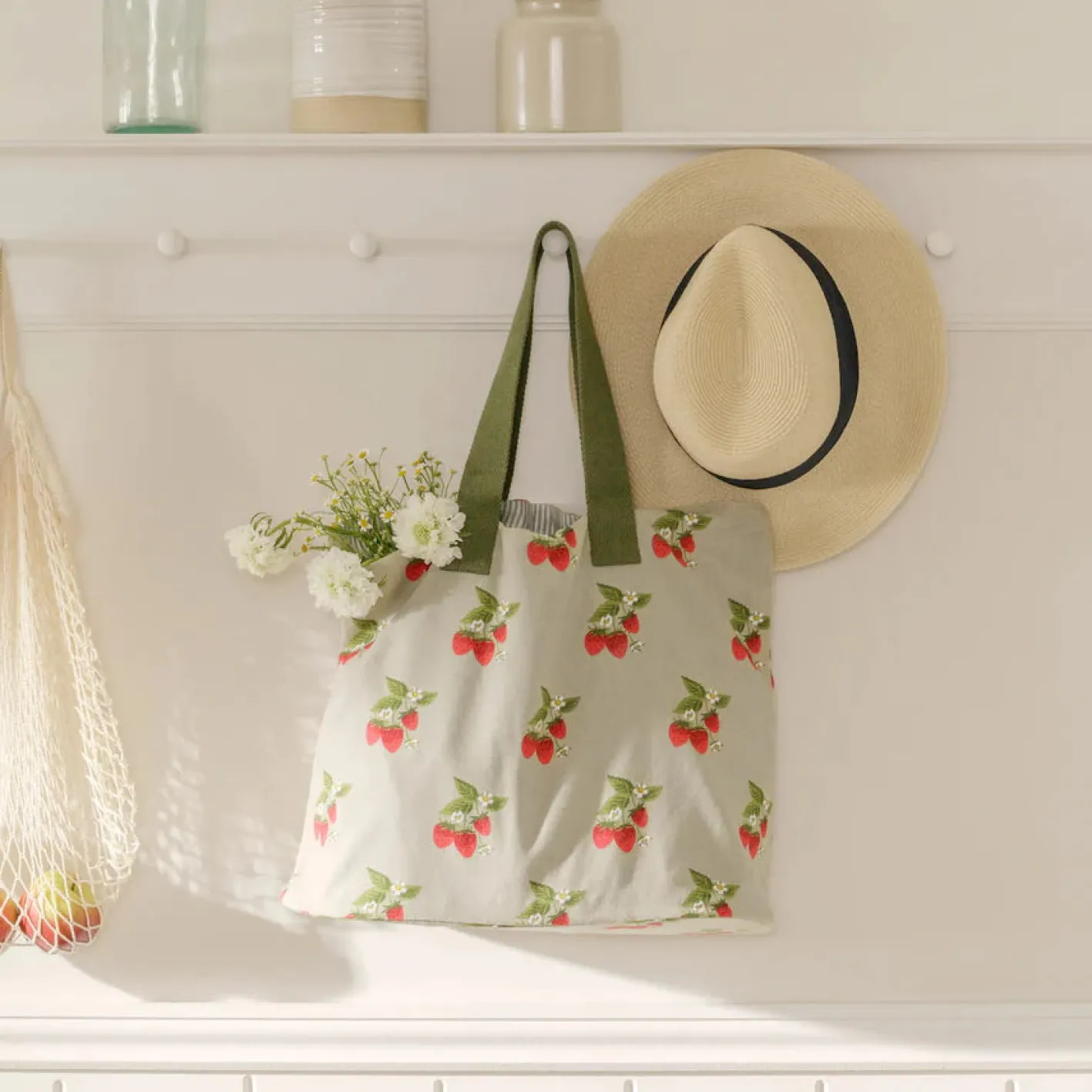Sophie Allport Strawberries Everyday Bag