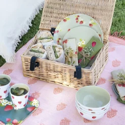 Sophie Allport Strawberries Melamine Side Plate