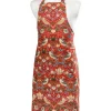 William Morris Strawberry Thief Red Cotton Apron