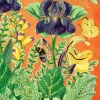 Madame Treacle Suki's Garden  Glitter Greetings Card