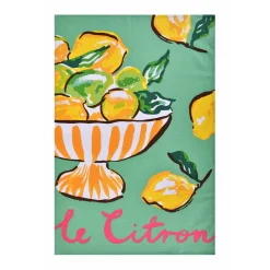 Ulster Weavers Summer Fruits- Citron Cotton Tea Towel