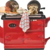 Ceramic Inspirations Sunday Roast Large Aga Teapot - Red