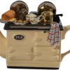 Ceramic Inspirations Sunday Roast Large Aga Teapot - Cream