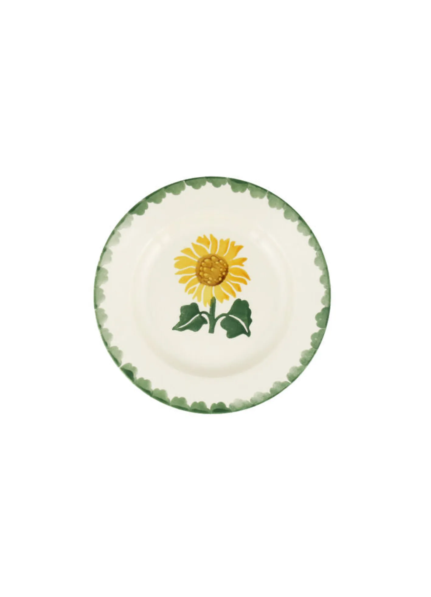 Emma Bridgewater Sunflower Hand-Stamped 6 1/2 inch Plate