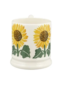 Emma Bridgewater Sunflower Hand-Stamped 1/2 Pint Mug