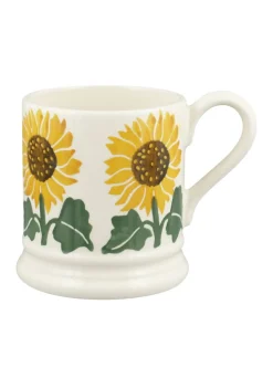 Emma Bridgewater Sunflower Hand-Stamped 1/2 Pint Mug
