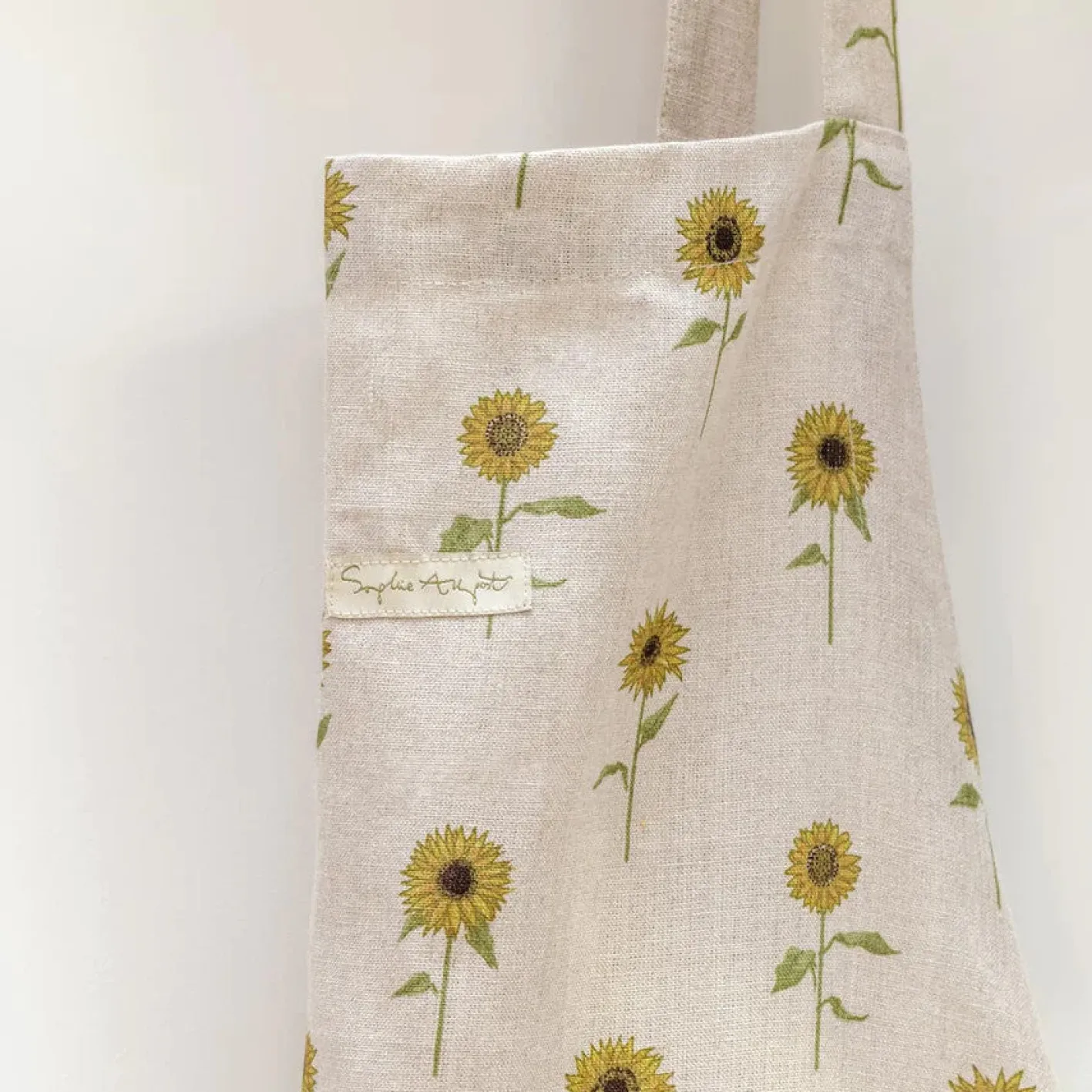 Sophie Allport Sunflowers Linen Adult Apron