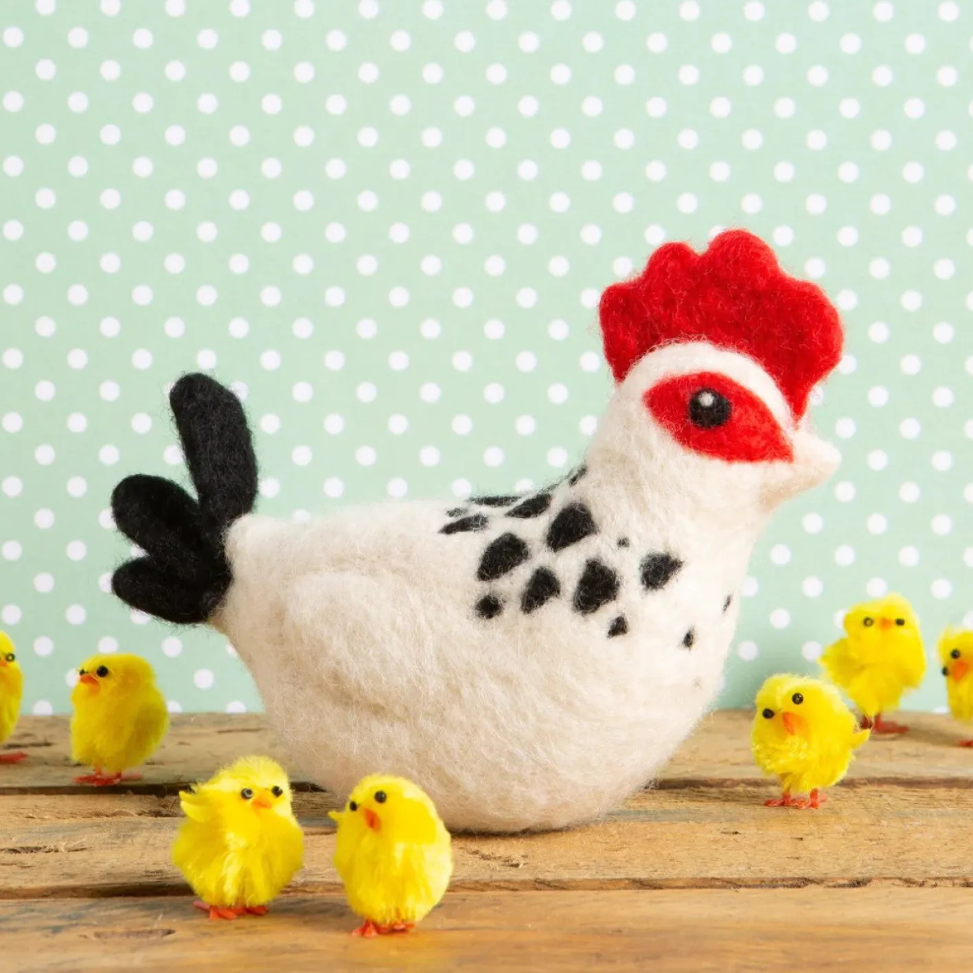 Hawthorn Handmade Sussex Chicken Needle Felting Kit