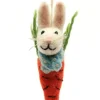 Amica Felt Swaddling Bunny Felt Decoration