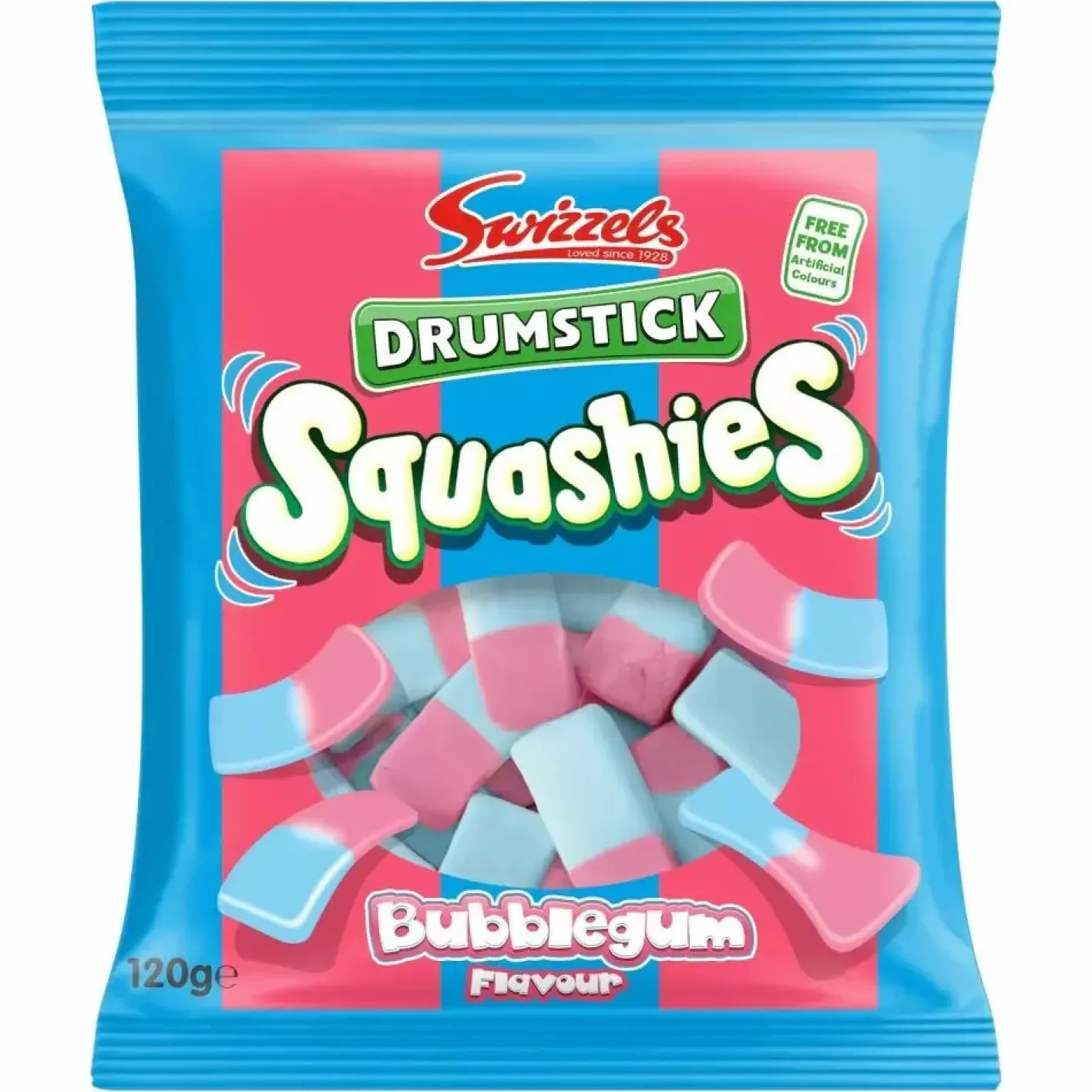 Tea & Biscuits Swizzels Drumstick Bubblegum Flavor Squashies