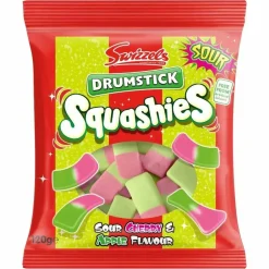 Tea & Biscuits Swizzels Drumstick Sour Cherry and Apple Squashies
