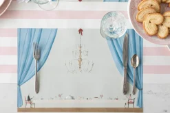 Laura Stoddart Table for Two Pad of 18 Paper Placemats