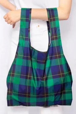 Kind Bag London Tartan Medium Reusable Bag
