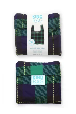 Kind Bag London Tartan Medium Reusable Bag