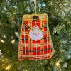 Tinker Tailor Tartan Red Kilt Decoration by London