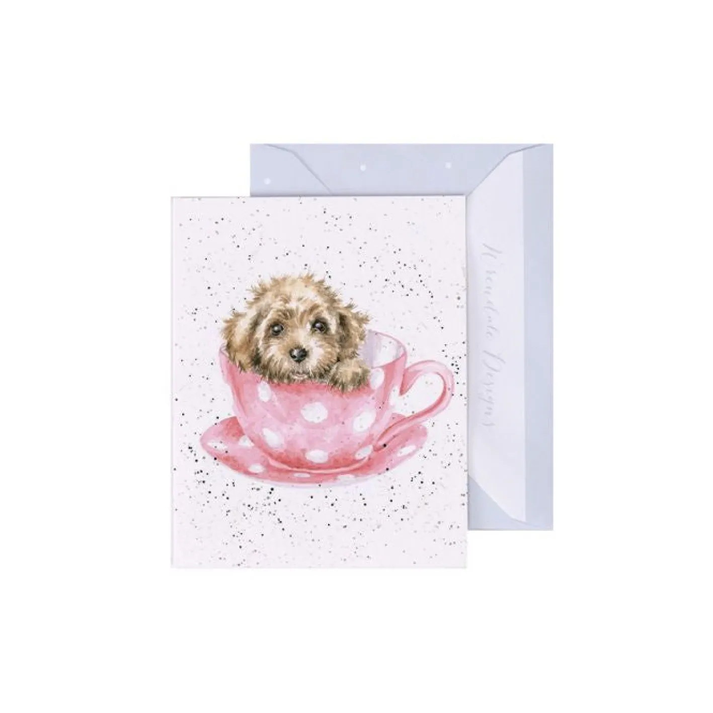 Wrendale Designs 'Teacup Pup' Puppy Gift Enclosure Card