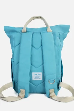 Kind Bag London Teal Hackney Medium Backpack