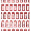 Victoria Eggs Telephone Boxes Greeting Card