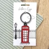 Victoria Eggs Telephone Box Keyring