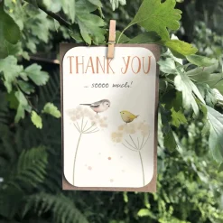 Ginger Betty Thank You Keepsake Card